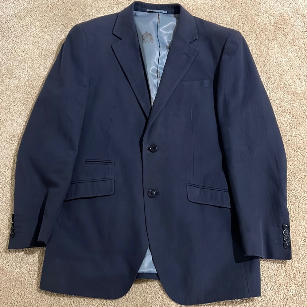 William Hunt Size 40R Fun Men’s blazer/sport coat - used.